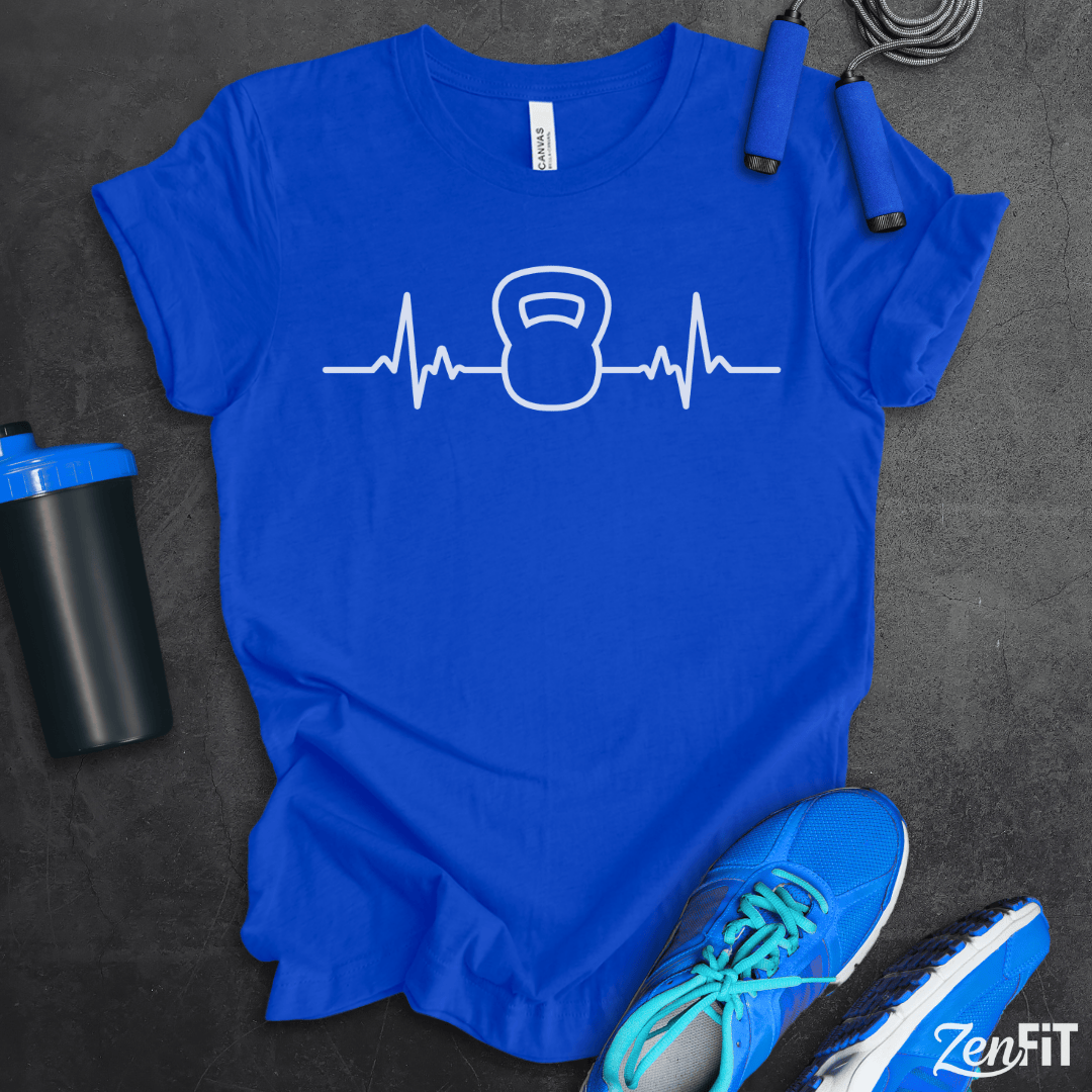 Kettlebell Heartbeat T-Shirt
