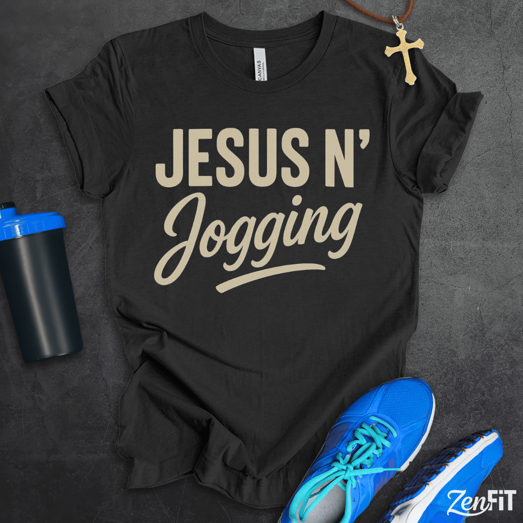 Jesus N' Jogging T-Shirt