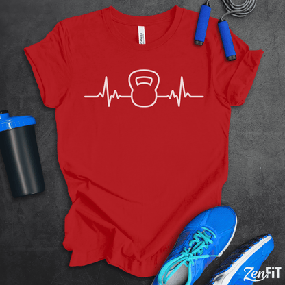 Kettlebell Heartbeat T-Shirt
